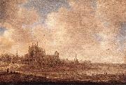 GOYEN, Jan van, View of Leiden cdfh